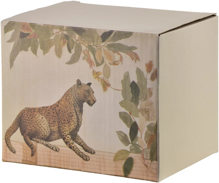 Affek Design ISAAC puodelis 380ml 9x13x9cm pantera