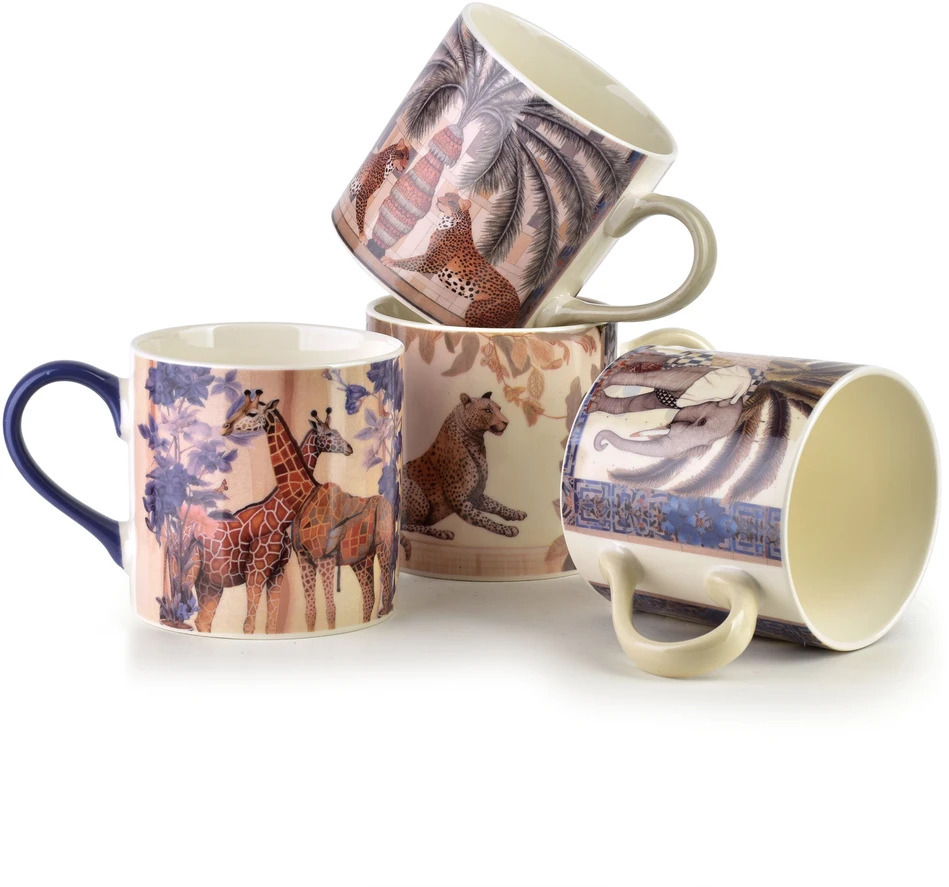 Affek Design ISAAC puodelis 380ml 9x13x9cm dramblio formos