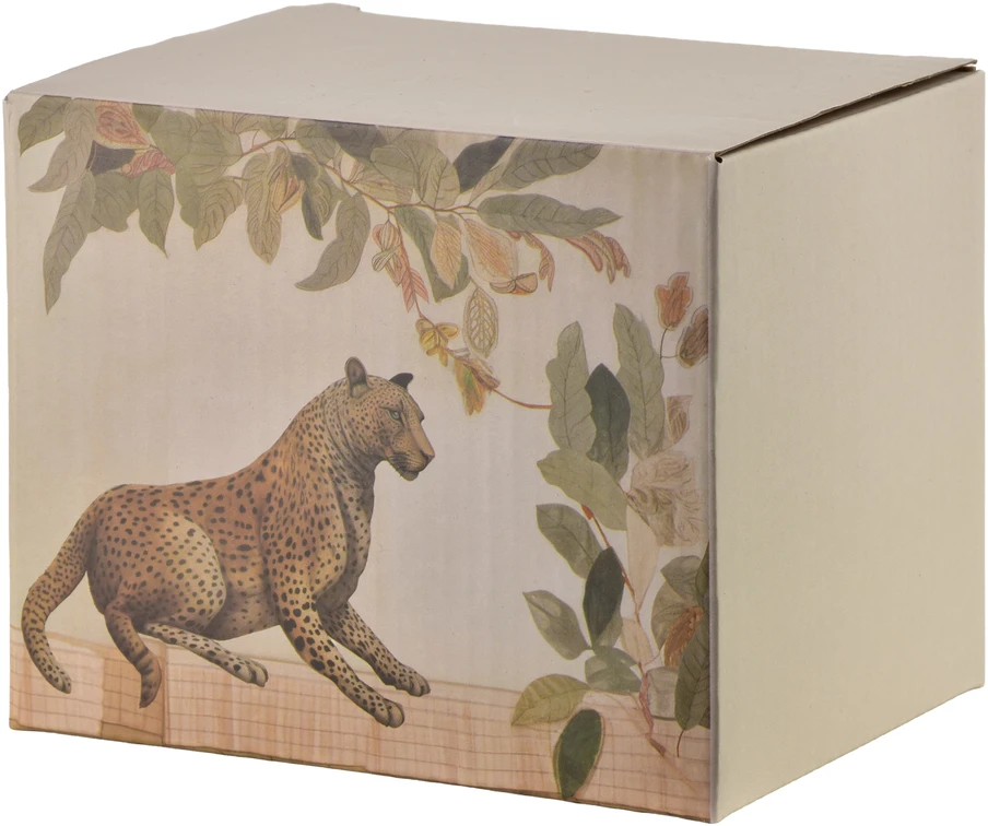 Affek Design ISAAC puodelis 380ml 9x13x9cm pantera