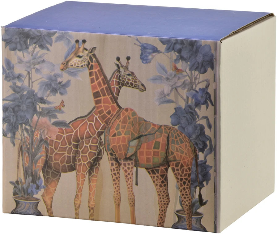 Affek Design ISAAC Puodelis 380ml 9x13x9cm żyrafy