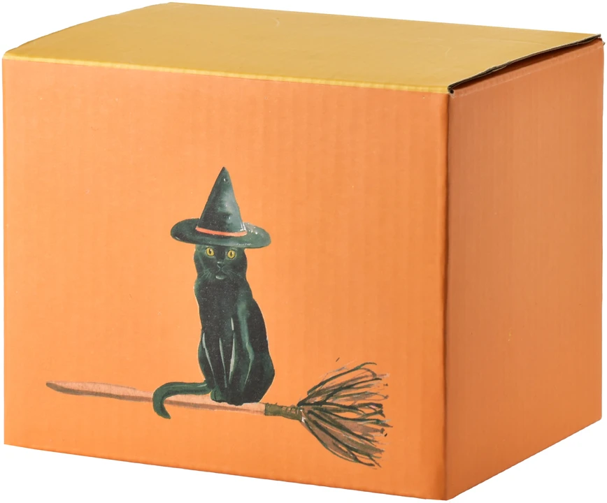 Affek Design JULES Puodelis 410ml 9,5x13x9,5cm kot na miotle