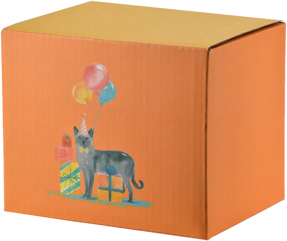 Affek Design JULES puodelis 410 ml 9,5 x 13 x 9,5 cm gimtadienio katė