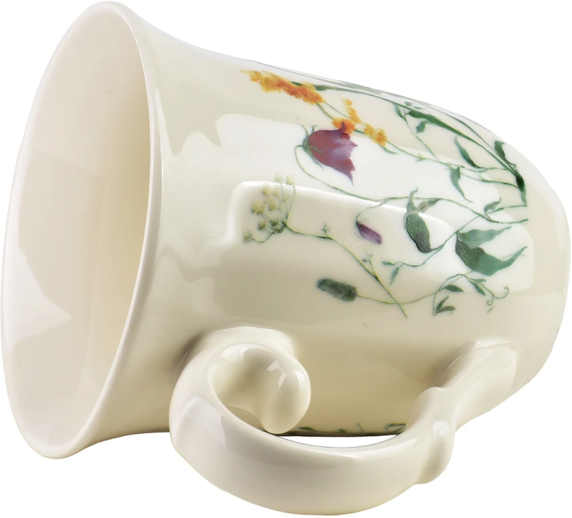 Affek Design LAVIA Puodelis 320ml 9,5x13x10,5cm łąka poziomki