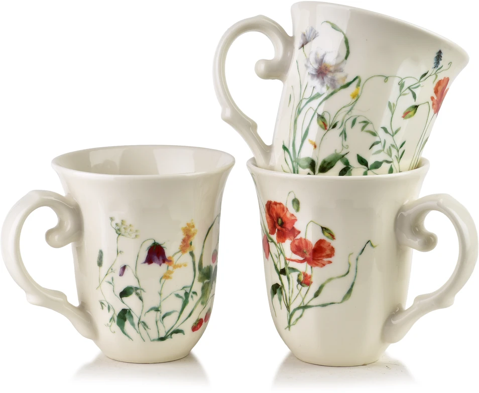 Affek Design LAVIA Puodelis 320ml 9,5x13x10,5cm kwiatkiłąka