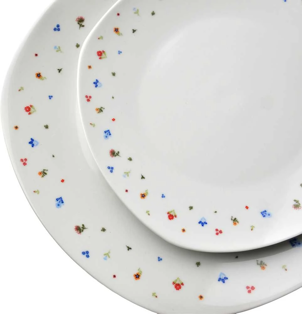 Affek Design LEA MINI pietų rinkinys, 16 dalių, 370 ml puodelis / 500 ml dubuo, 17/19,5/25,5 cm