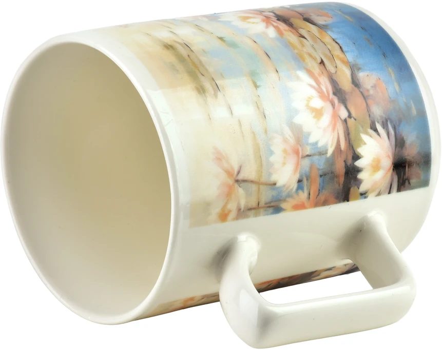 Affek Design MOJRA Puodelis 350ml 8x11x10cm nenufar