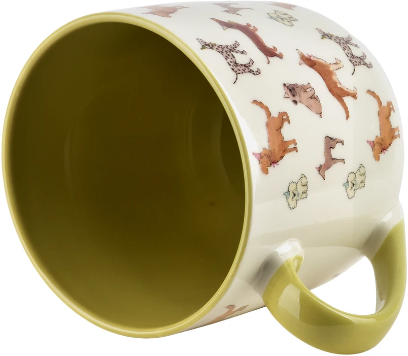 Affek Design NOAH Puodelis 410ml 9,5x13x9,5cm pieski