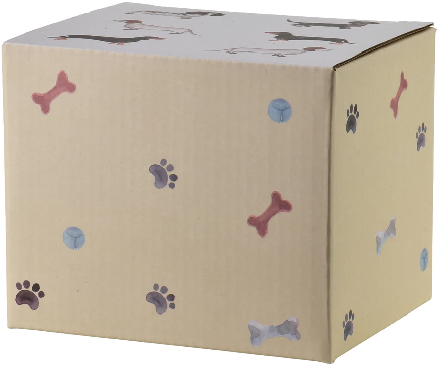 Affek Design NOAH Puodelis 410ml 9,5x13x9,5cm jamniki