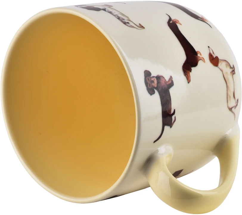 Affek Design NOAH Puodelis 410ml 9,5x13x9,5cm jamniki