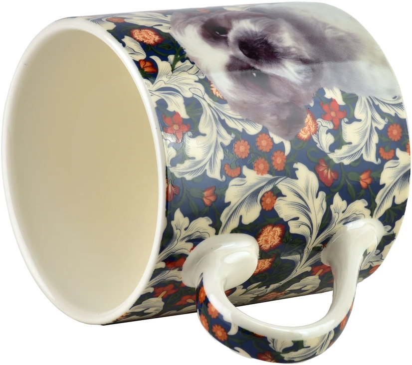 Affek Design NOYA puodelis su raktų pakabuku 380ml 9x13x9cm Shih Tzu