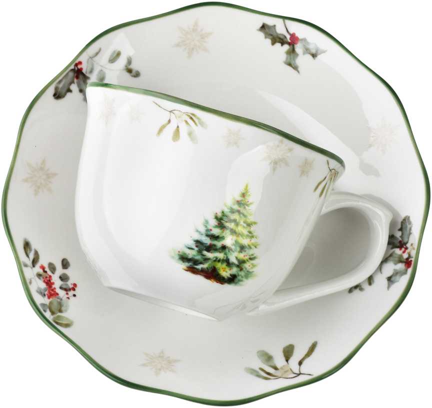 Mondex Since 1986 SANTA LILA puodelis su lėkštute 220 ml