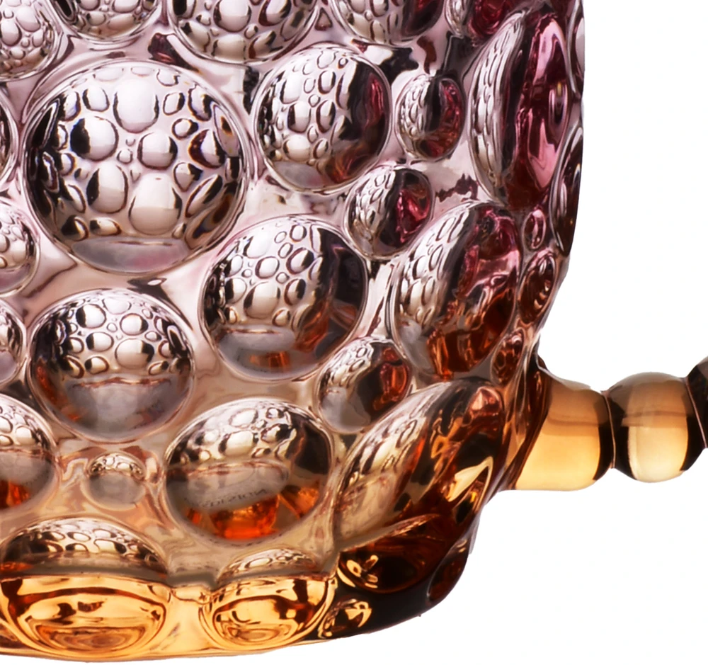 Affek Design Puodelis 350ml iš stiklo,rusvas