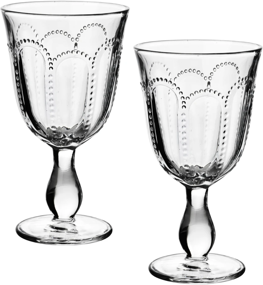 Allesken DAPHNE 4 vyno taurių rinkinys 300 ml 9,4 x 8 x 17 cm