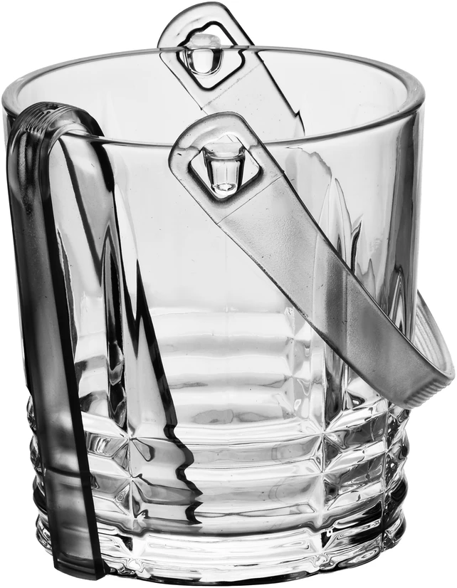 Allesken MODERN KITCHEN ledo kibirėlis 11x11x13cm su žnyplėmis 750ml