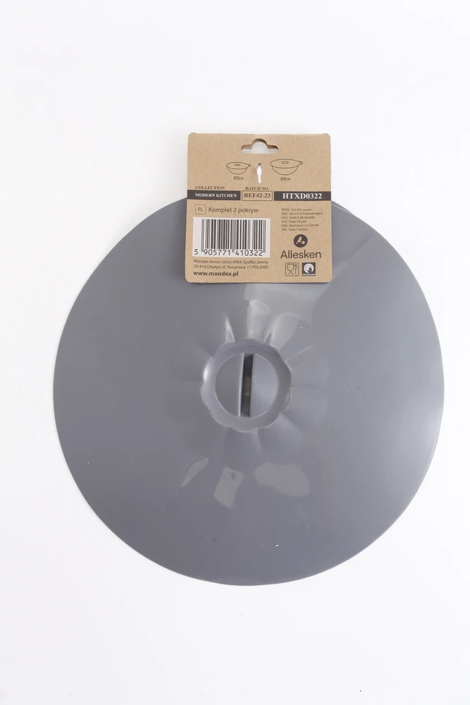 Allesken Cookini MODERNI VIRTUVĖ 2 silikoninių užvalkalų rinkinys 20cm/30cm