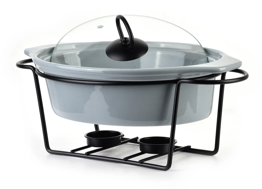 Modern Kitchen MODERNI VIRTUVĖ Indas su šildytuvu 1,25l 27,5x18,9xH6,6cm