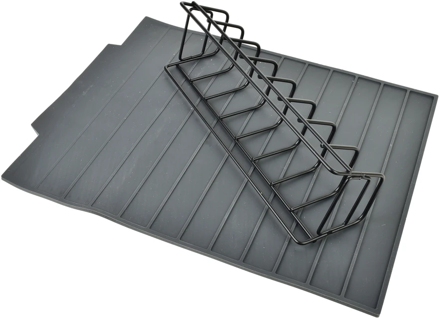 Allesken Modern Kitchen MODERNI VIRTUVĖ Silikoninė džiovyklė su rėmu 43x33x8cm