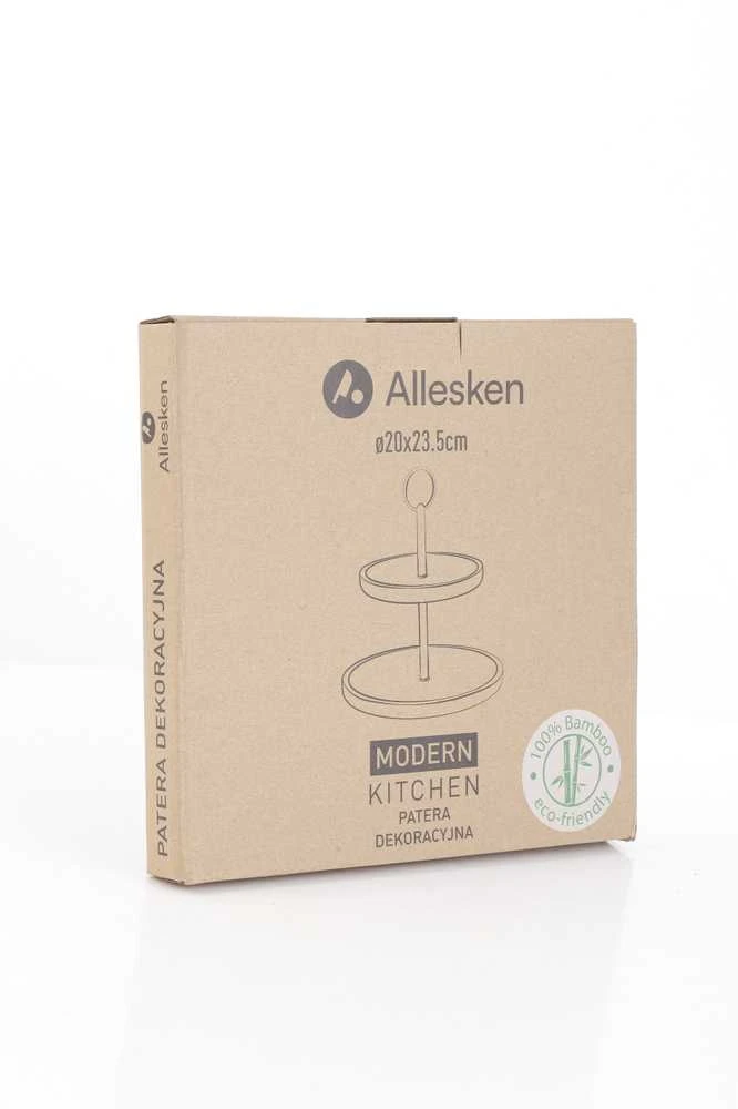 Modern Kitchen MODERNI VIRTUVĖ Dekoratyvinė lėkštė D15 I 20cm A23.5cm 2 aukštų