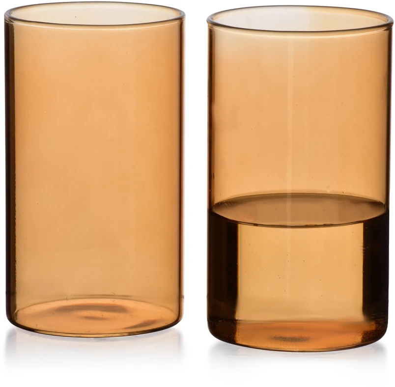 Allesken ROMANE 4 stiklinių rinkinys, 380 ml, borosilikatinis, 7x7x12 cm