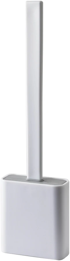 Bathlab By Mondex EDA SILICONE Baltas tualetinis šepetys, baltas, 10x4x36 cm, TPR