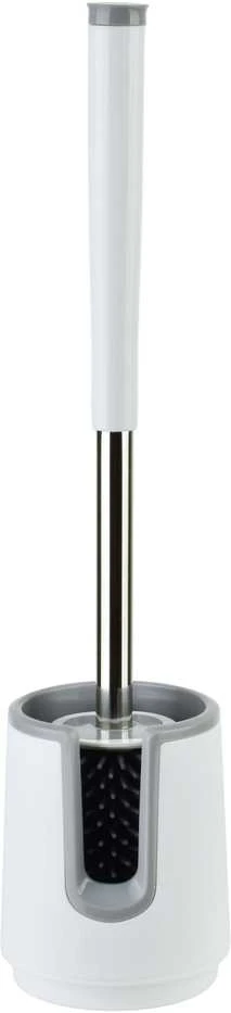 Bathlab By Mondex EDA SILICONE tualetinis šepetys, baltas, 10 x 41 cm, TPR
