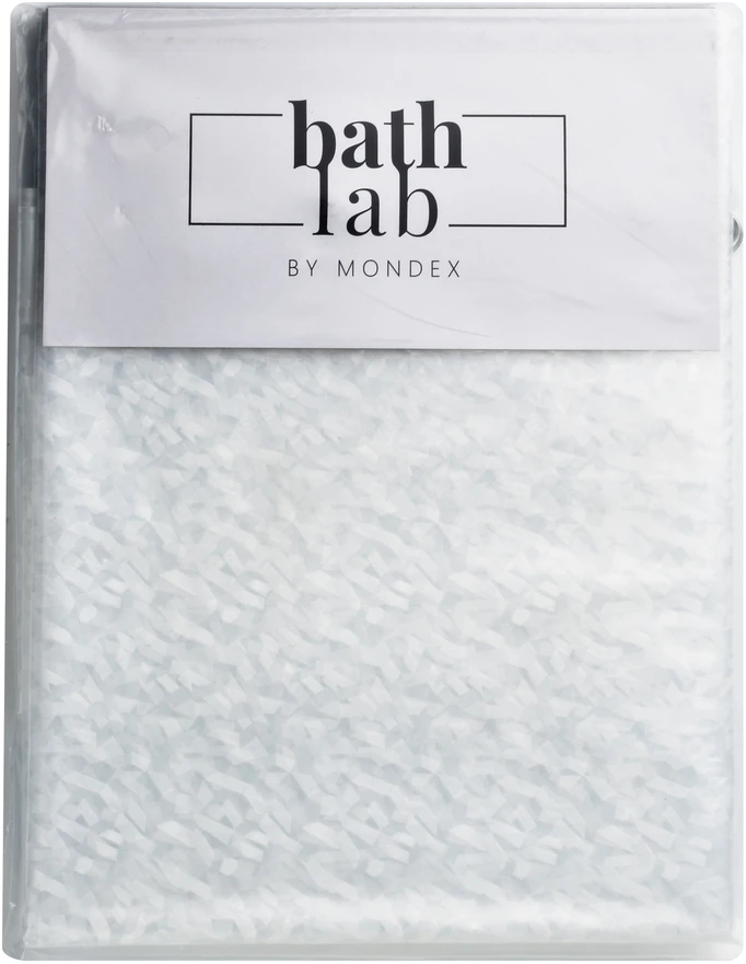 Bathlab ZAC PATTERN Dušo užuolaida 180x180cm