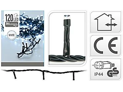 Christmas Gifts kalėdinės švieselės šaltai baltos 120 LED