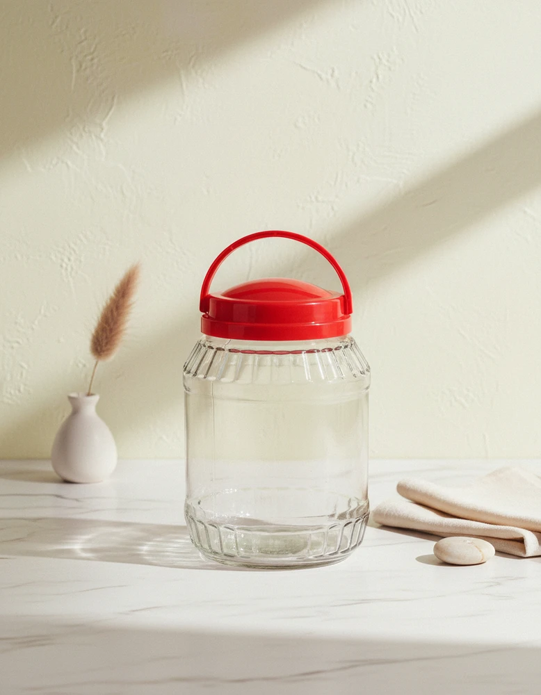 Cookini BASIC VIRTUVĖ Stiklainis 2,0L su rankena 14xh21,5cm