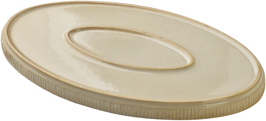 Mondex BASIC NATURE ovali lėkštė 31x18 cm