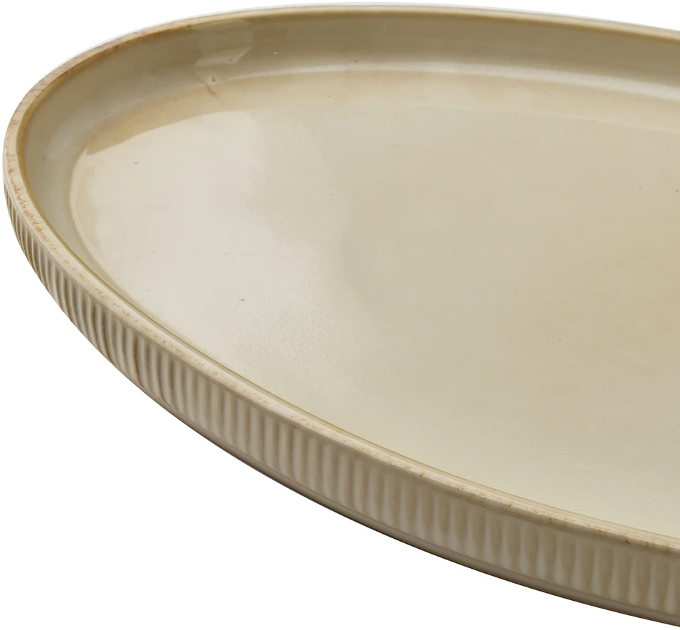 Mondex BASIC NATURE ovali lėkštė 31x18 cm