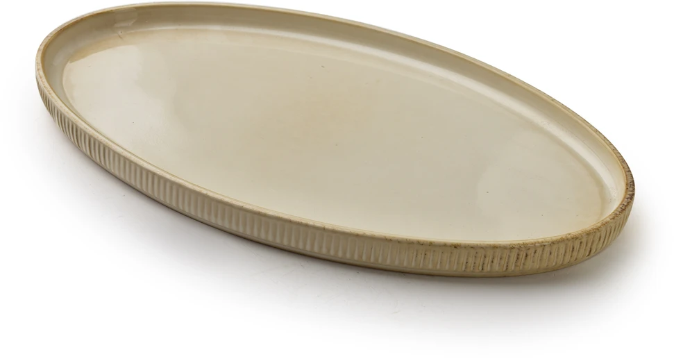 Mondex BASIC NATURE ovali lėkštė 31x18 cm