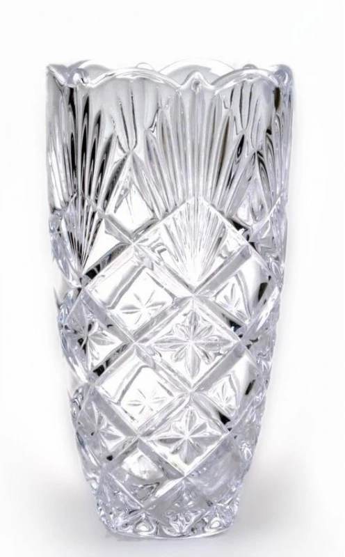 Crystalite Bohemia Vaza 25cm,Nova Old Lyra