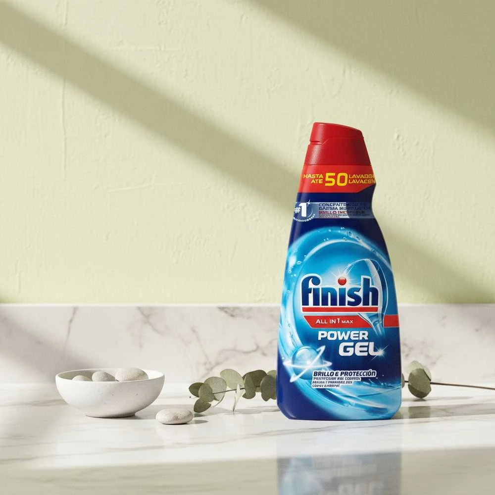 Mondex CALGONIT/FINISH indų plovimo gelis 1000 ml viskas viename 50 plovimų įprastas