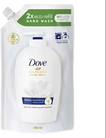 Skystas muilas DOVE Original, 500 ml, PAPILDAS