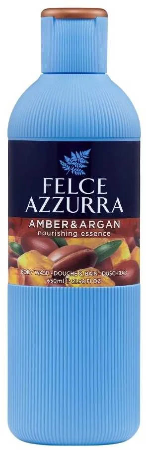 Felce Azzurra Kūno Prausiklis kūno prausiklis Amber & Argan 650ml