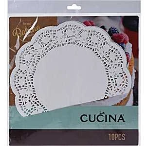 La Cucina PADĖKLIUKAI VIENKART SERVIR 26CM 10VNT
