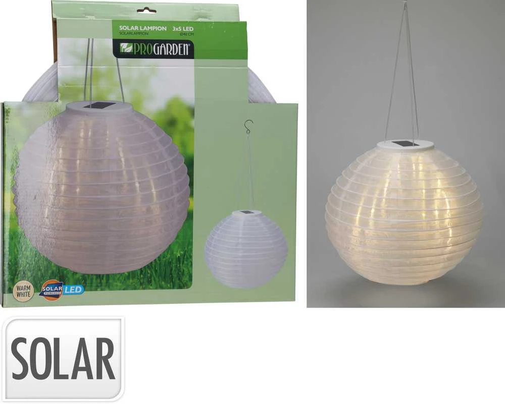 Pakabinamas šviestuvas Mondex Lampa solarna kula su nylonu 40 cm