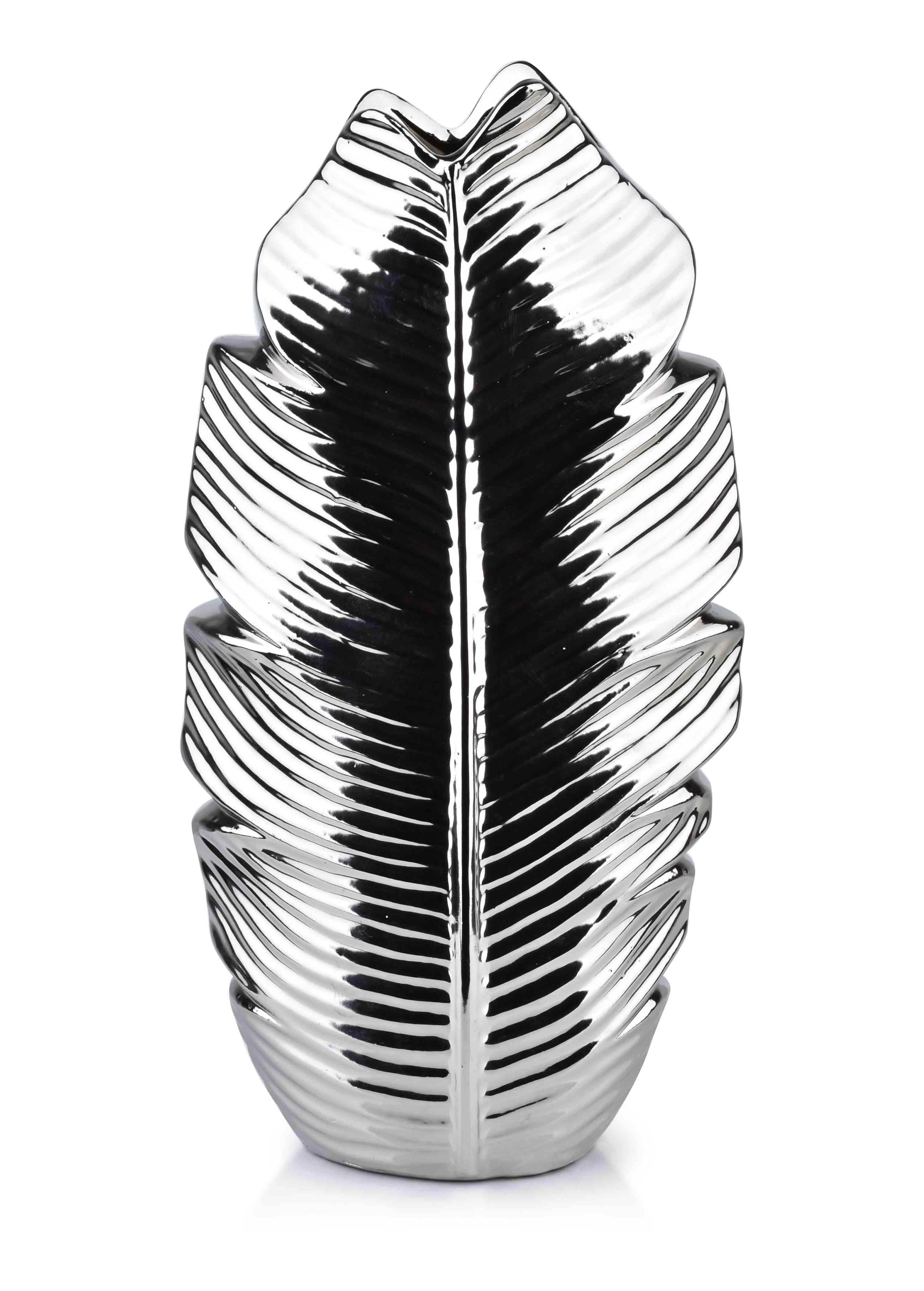 Mondex LEAF Sidabrinis WAZON 7,5x17x35 cm