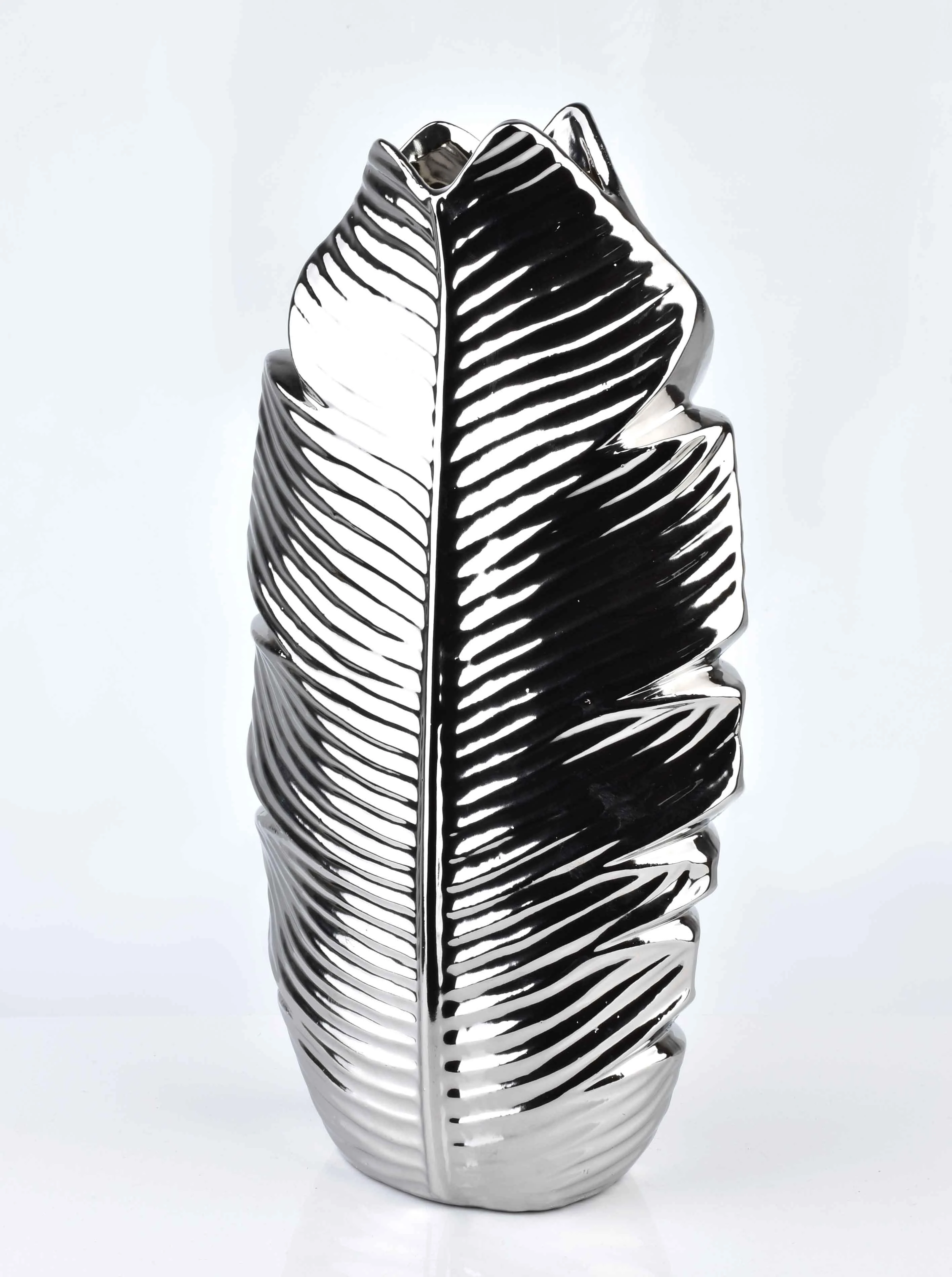Mondex LEAF Sidabrinis WAZON 7,5x17x35 cm