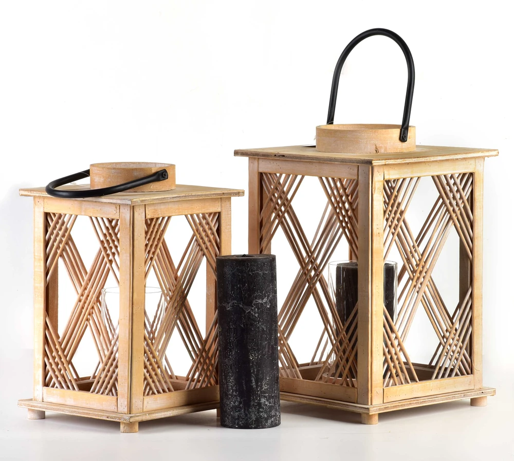 Affek Design Mondex LOUIS žibintas XL 22,5x22,5x34 cm