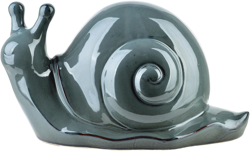 Mondex Keraminė sraigės figūrėlė 34,5x18x19,5cm