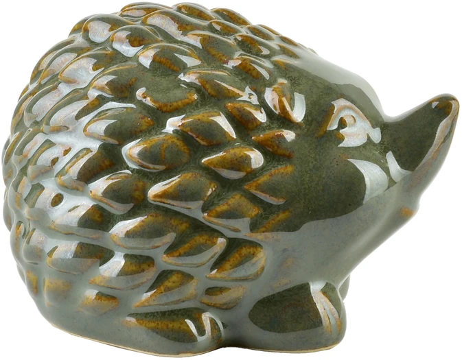 Mondex MAVE Žalias Keraminė ežio figūrėlė 10x8x7cm