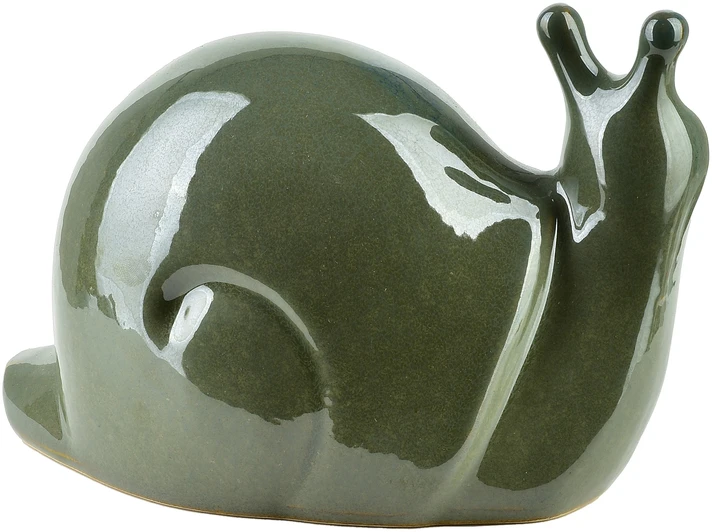 Mondex Keraminė sraigės figūrėlė 19x11x11cm