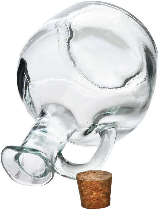 Mondex MODERNI VIRTUVĖ Stiklinis termosas su kamščiu 400 ml 10 x 8 x 15,5 cm