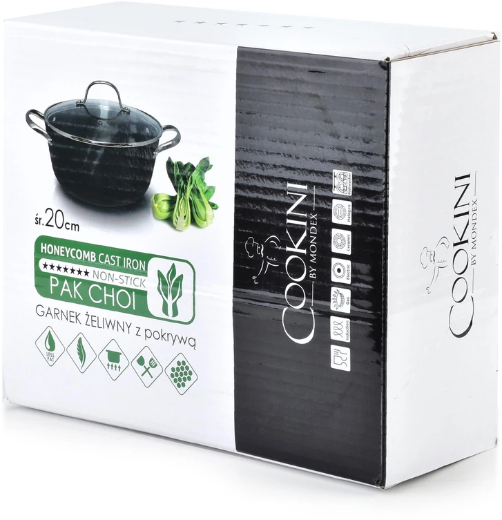 Mondex Cookini Pak Choi Puodas 1,9l Z Pokrywą 20cm !