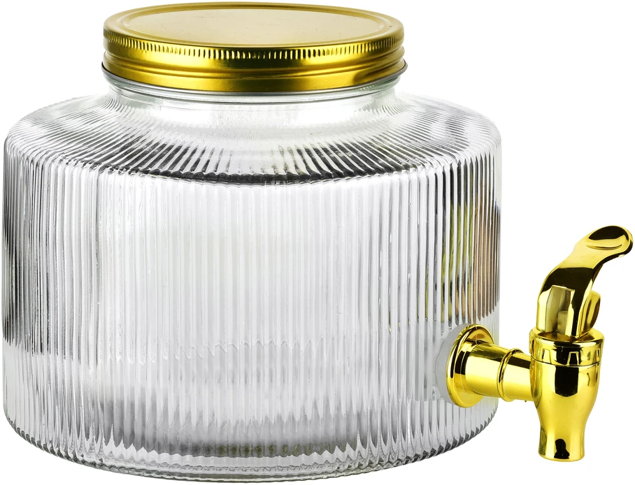 Mondex 4 stiklainių su čiaupu pakuotėje po 2 l