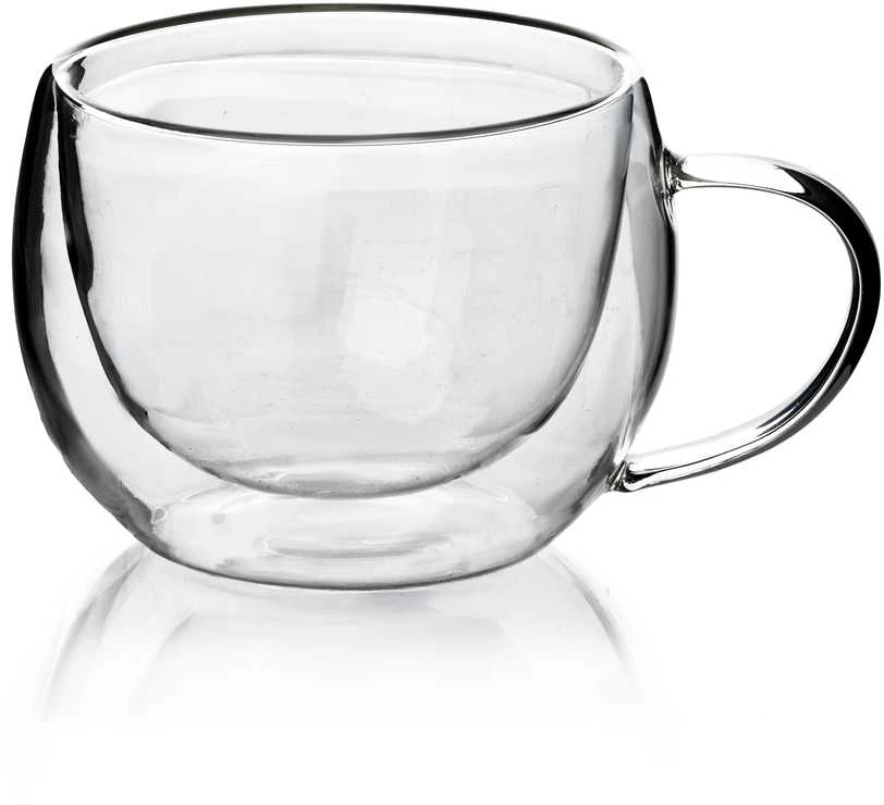Mondex PETER borosilikatinio stiklo puodelis 280 ml 9x6,5x7,4 cm