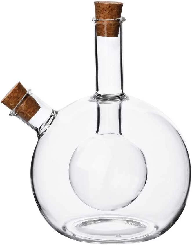 Excellent Houseware „Mondex Since 1986 PETER“ butelis alyvuogių aliejui (400 ml), actui (50 ml), 12 x 6 x 14,5 cm