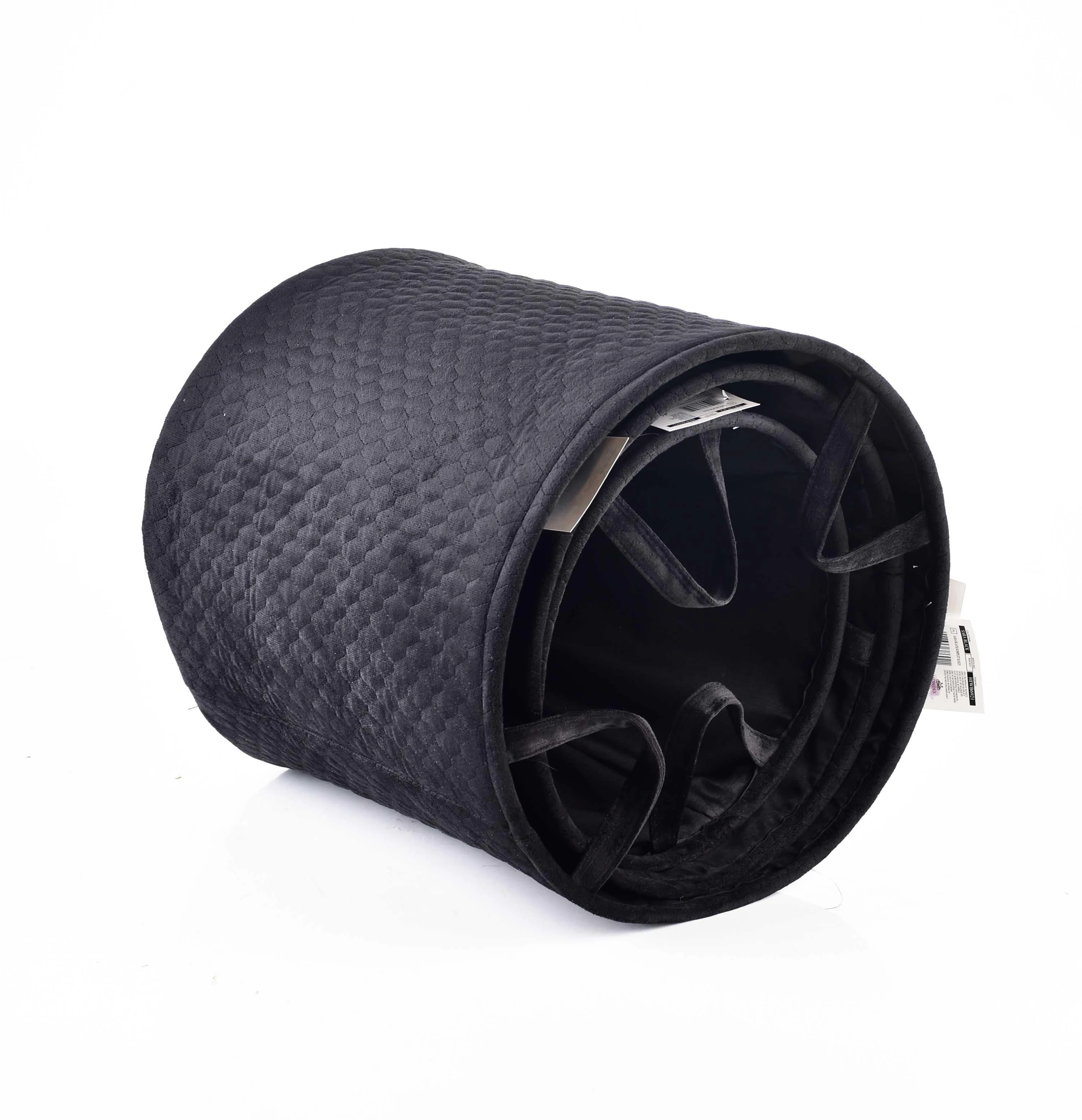 Mondex SARA Juodas KOMPLET 3 KOSZY 38x38x38/34x34x34/30x30x30 cm