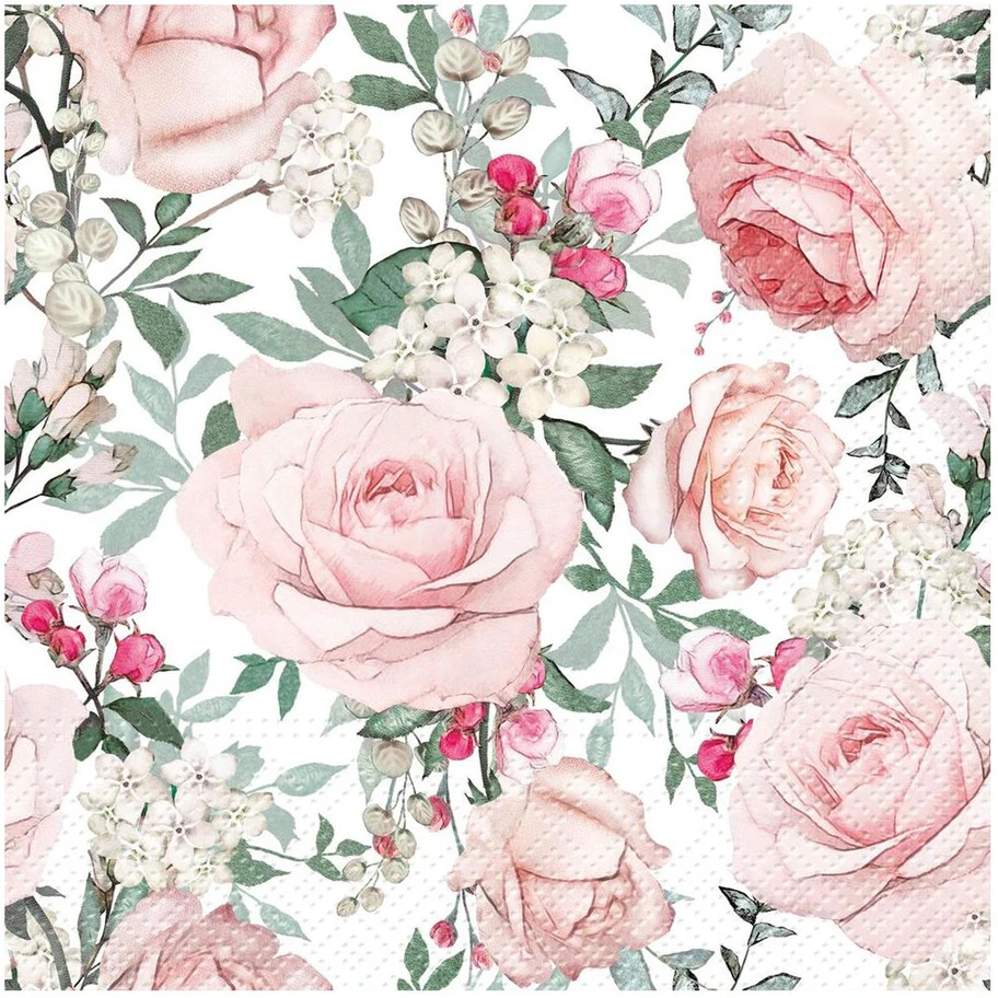 Mondex Serwetki Gorgeous Roses 33 x 33 cm 20 vnt. PAW